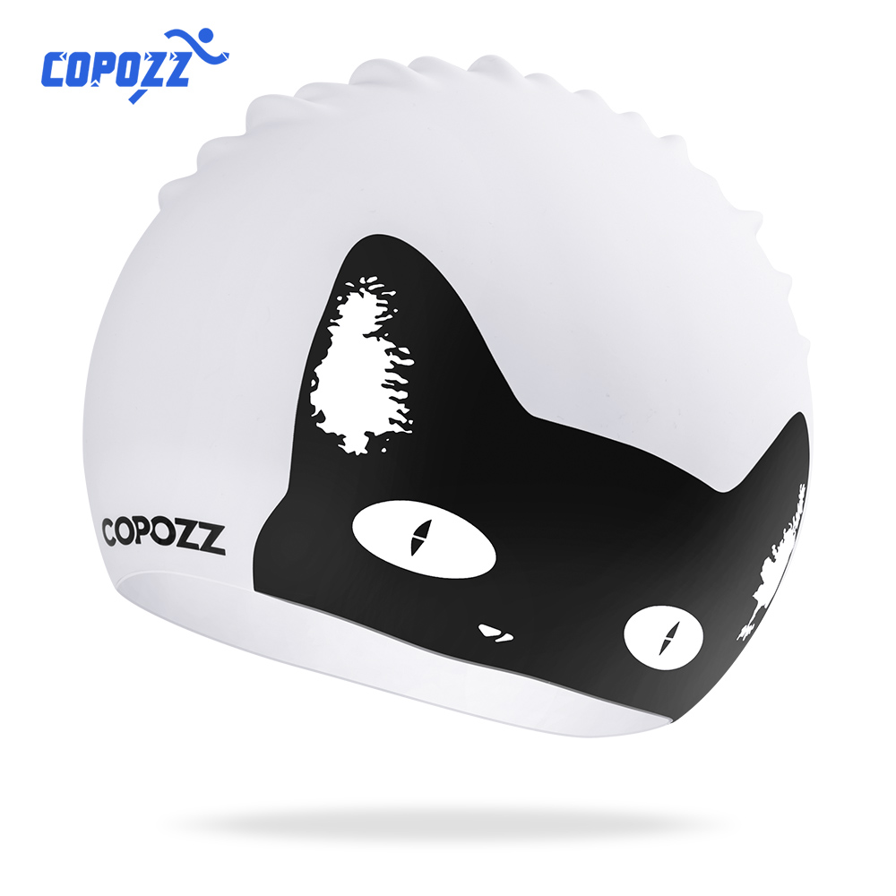 Aquatic Sports Hat - COPOZZ topi renang profesional wanita, topi