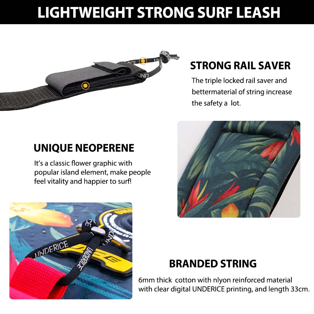 Tali Pengaman Paddle SUP 7MM10 - Surfboard Leash Ankle ulasan dan harga