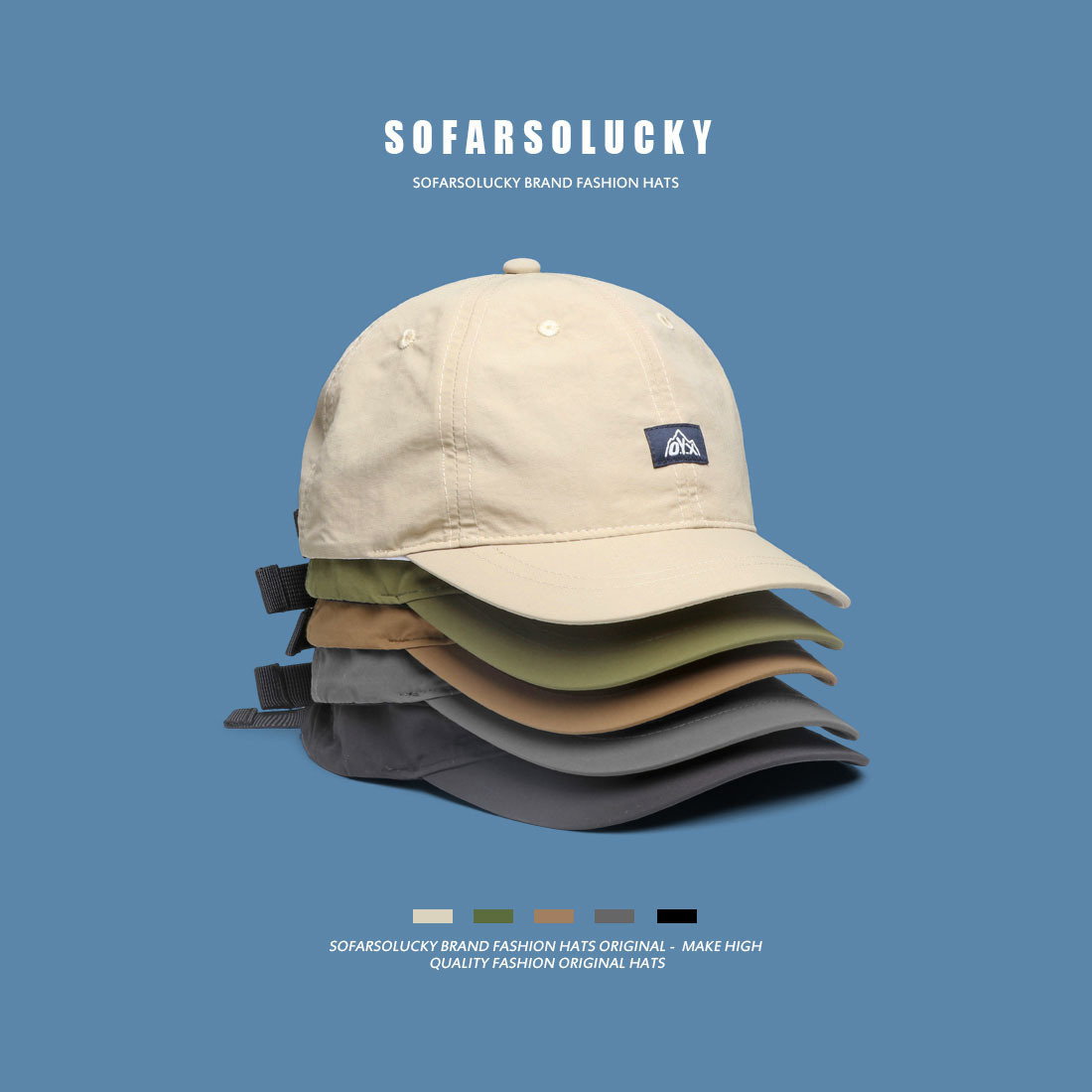 Topi Bisbol Cepat Kering Musim - Aquatic Sports Hat ulasan dan harga